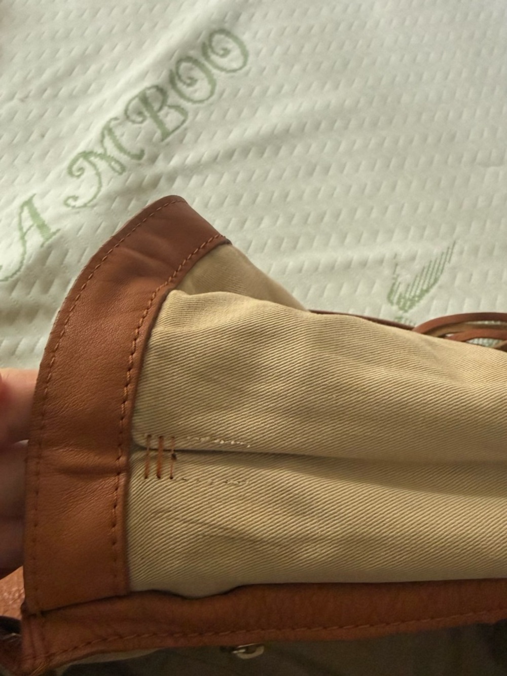 See By Chloe Brown Leather Crossbody Saddle Bag with Fringe - Picture 10 of 16